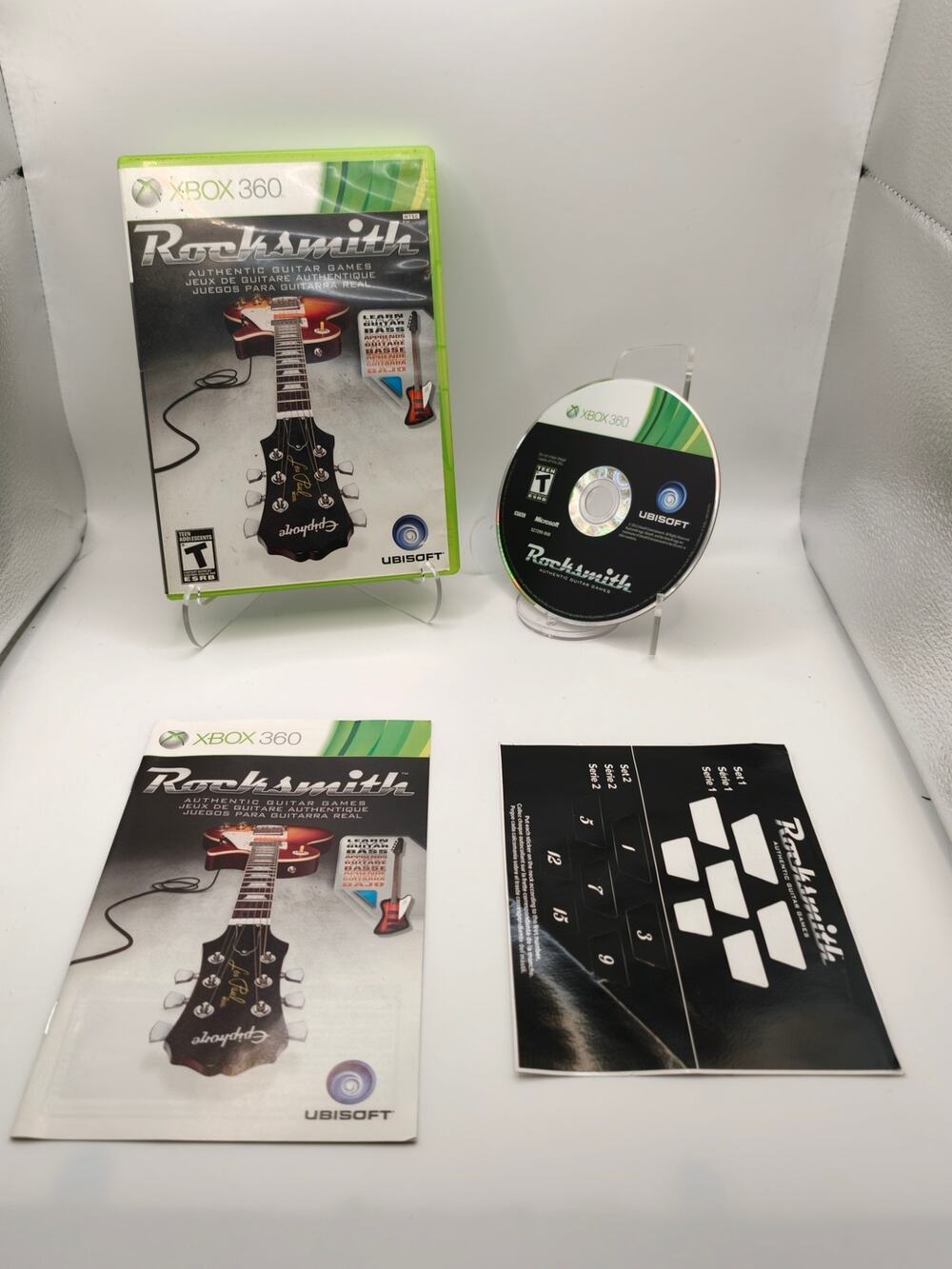 Rocksmith Xbox 360 CIB Complete Guitar Learning Game